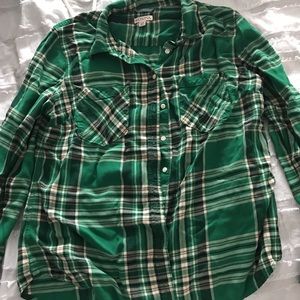 Green flannel